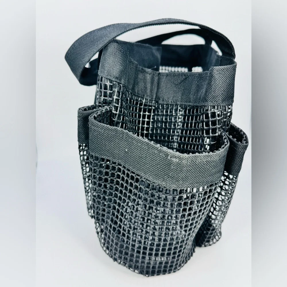 Creighton Blue Jays College Licensed Team Shower Caddy Plastic Mesh Black 14”